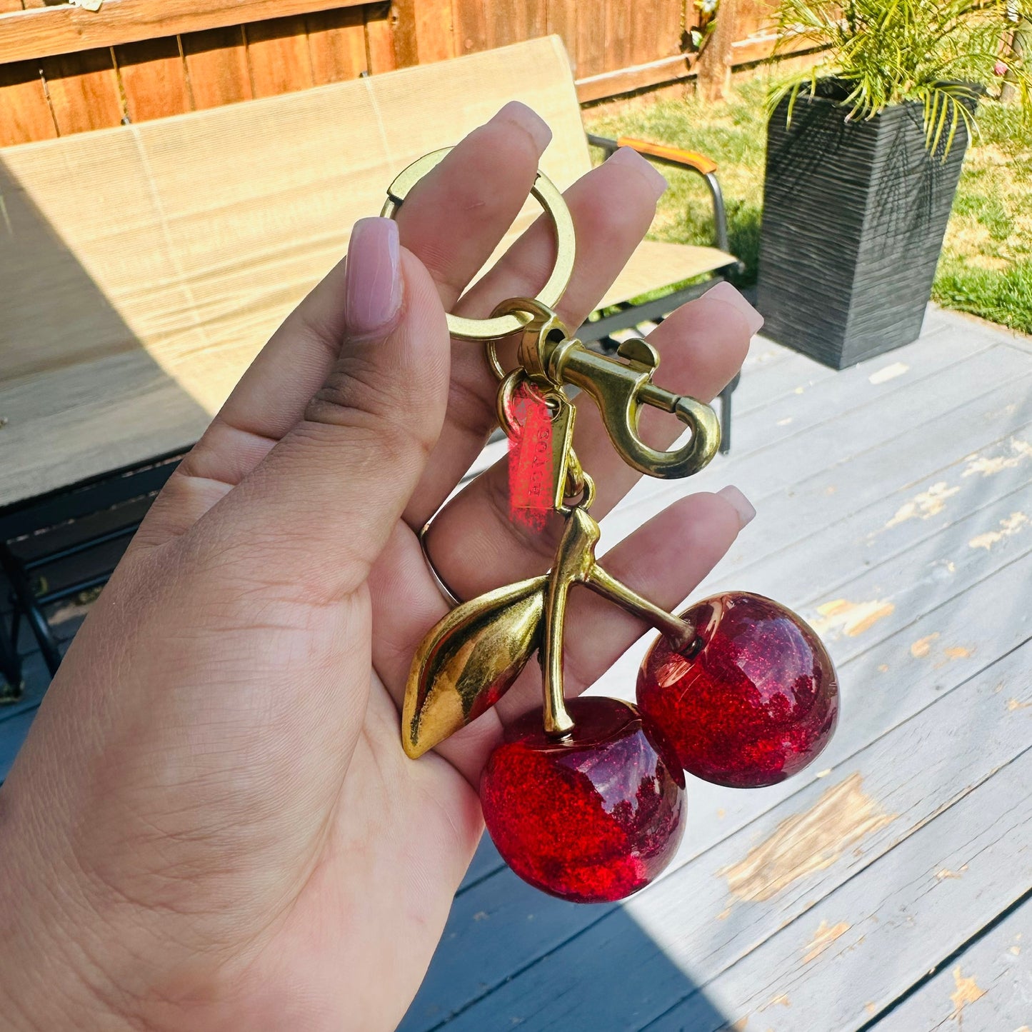 1 pieza Llavero Cherry