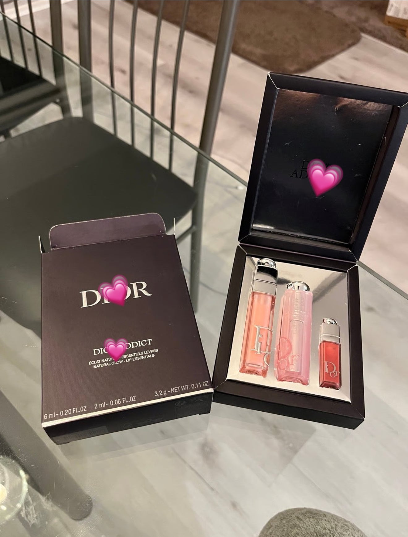 Set 3pcs Lipgloss Luxury Di