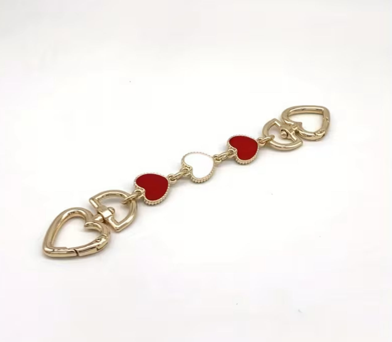 Couples Love Hook Bag Extension Chain