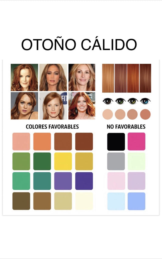 Colores que favorecen a las pieles cálidas