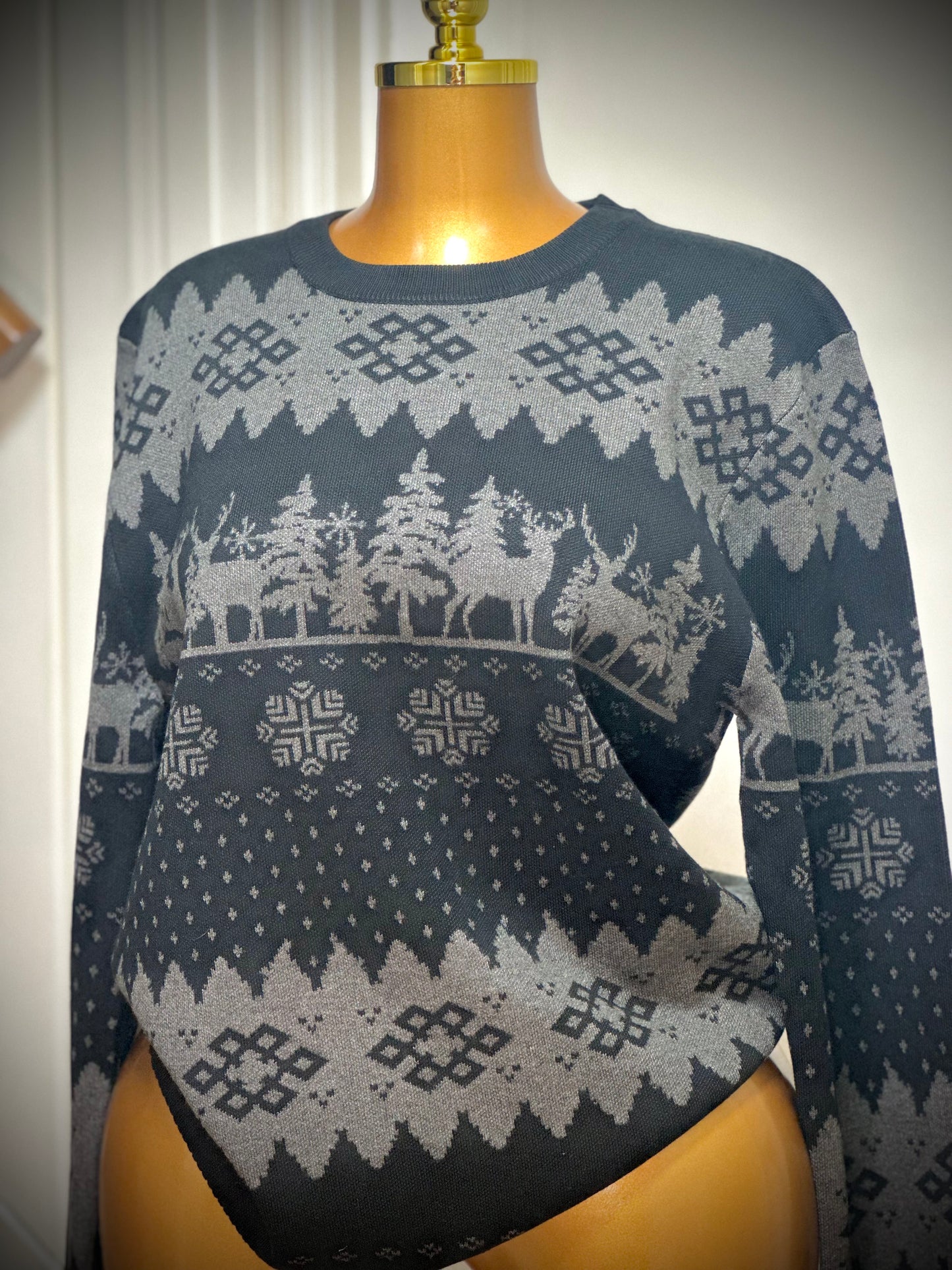 Black Christmas Sweater Unisex