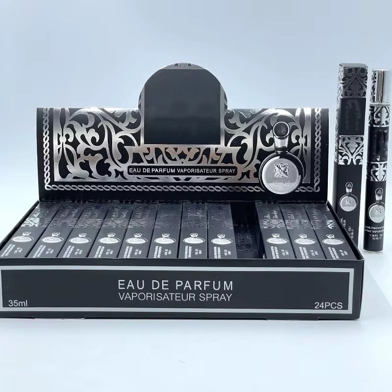 Case 24 pcs Perfume Silver