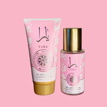 Set de perfume y crem