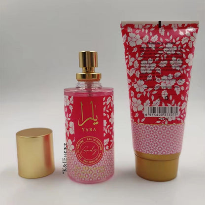 Set de perfume y crem