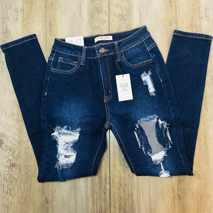 Pantalón Roto de mezclilla