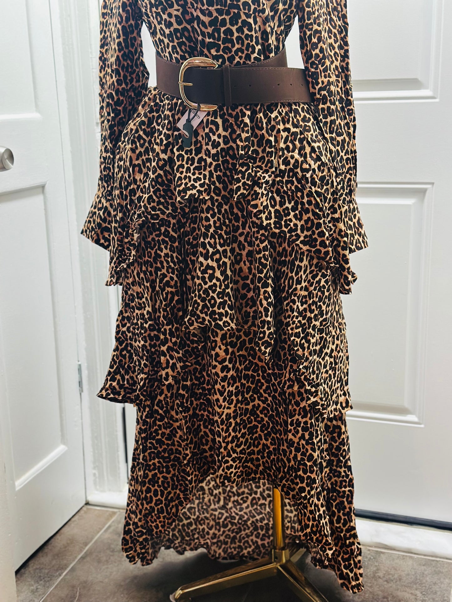 Maxi dress Animal Print