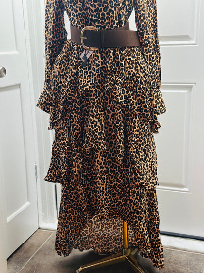 Maxi dress Animal Print