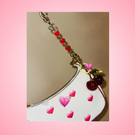 Couples Love Hook Bag Extension Chain