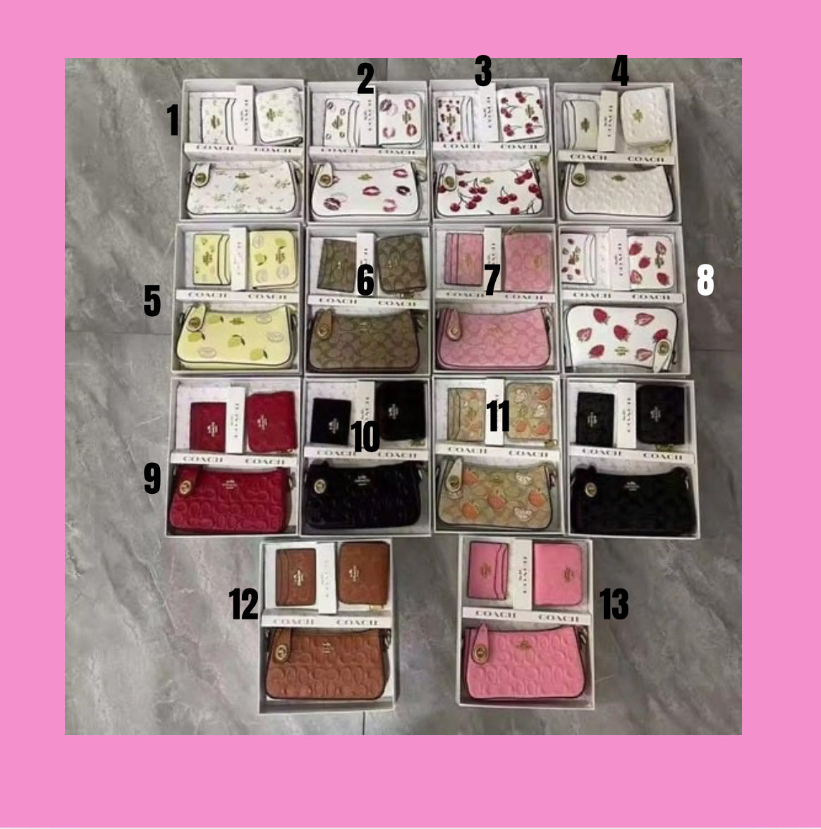 Sobre pedido Set 3 Piezas