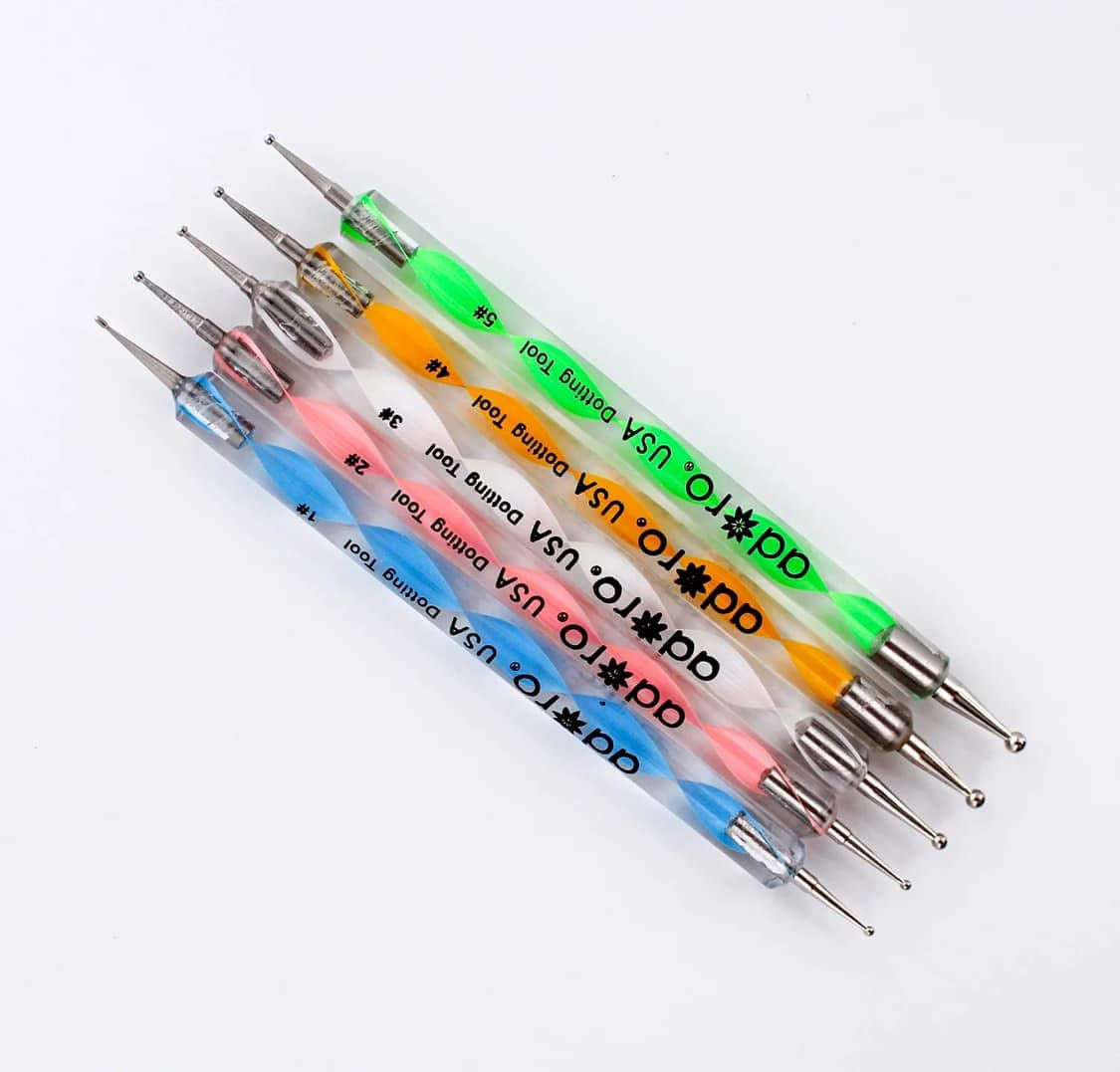 5PC DUAL END DOTTING TOOL
