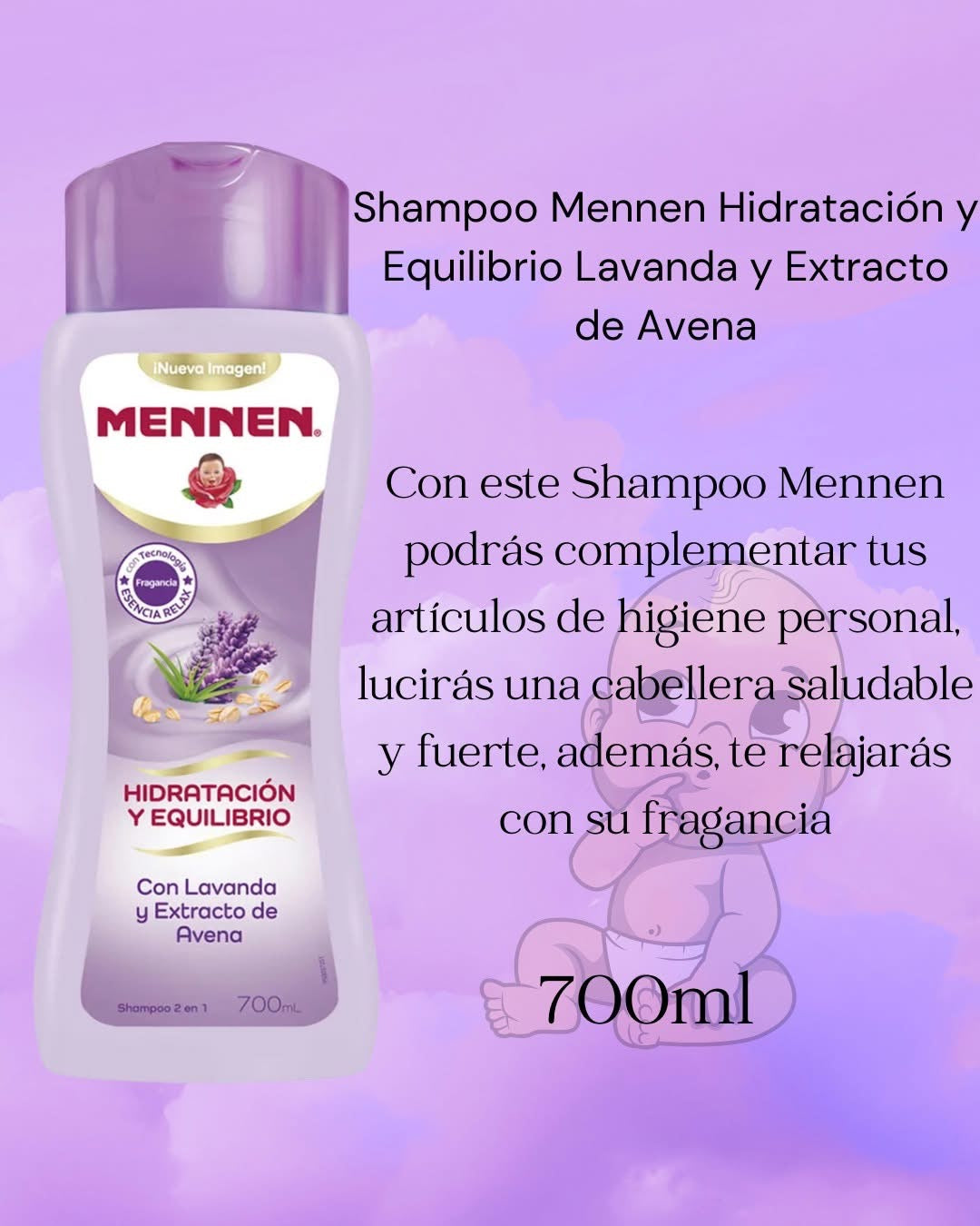 Shampoo Mennen Bebé