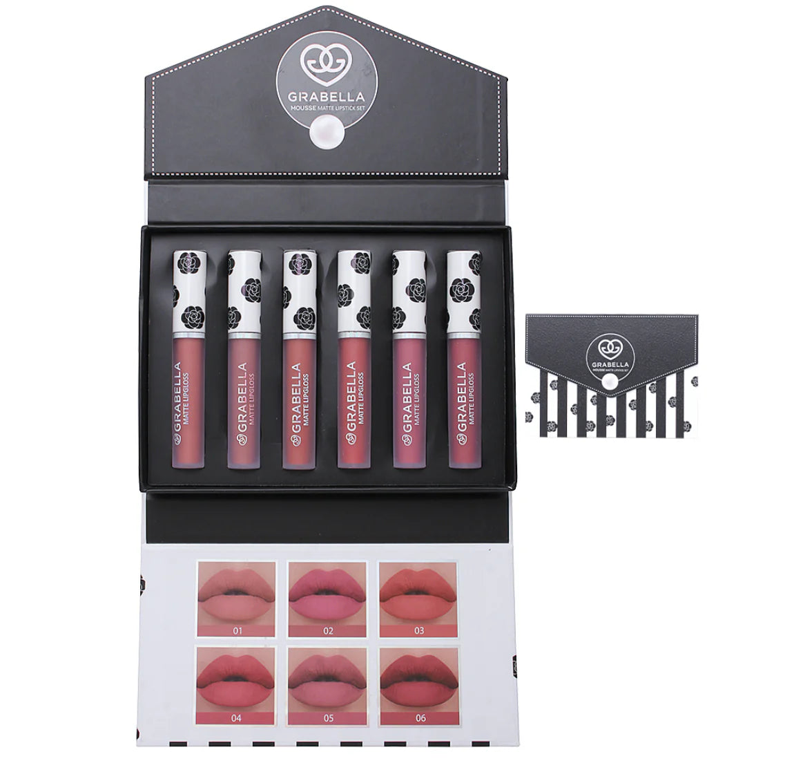 6pcs Lipgloss Grabella